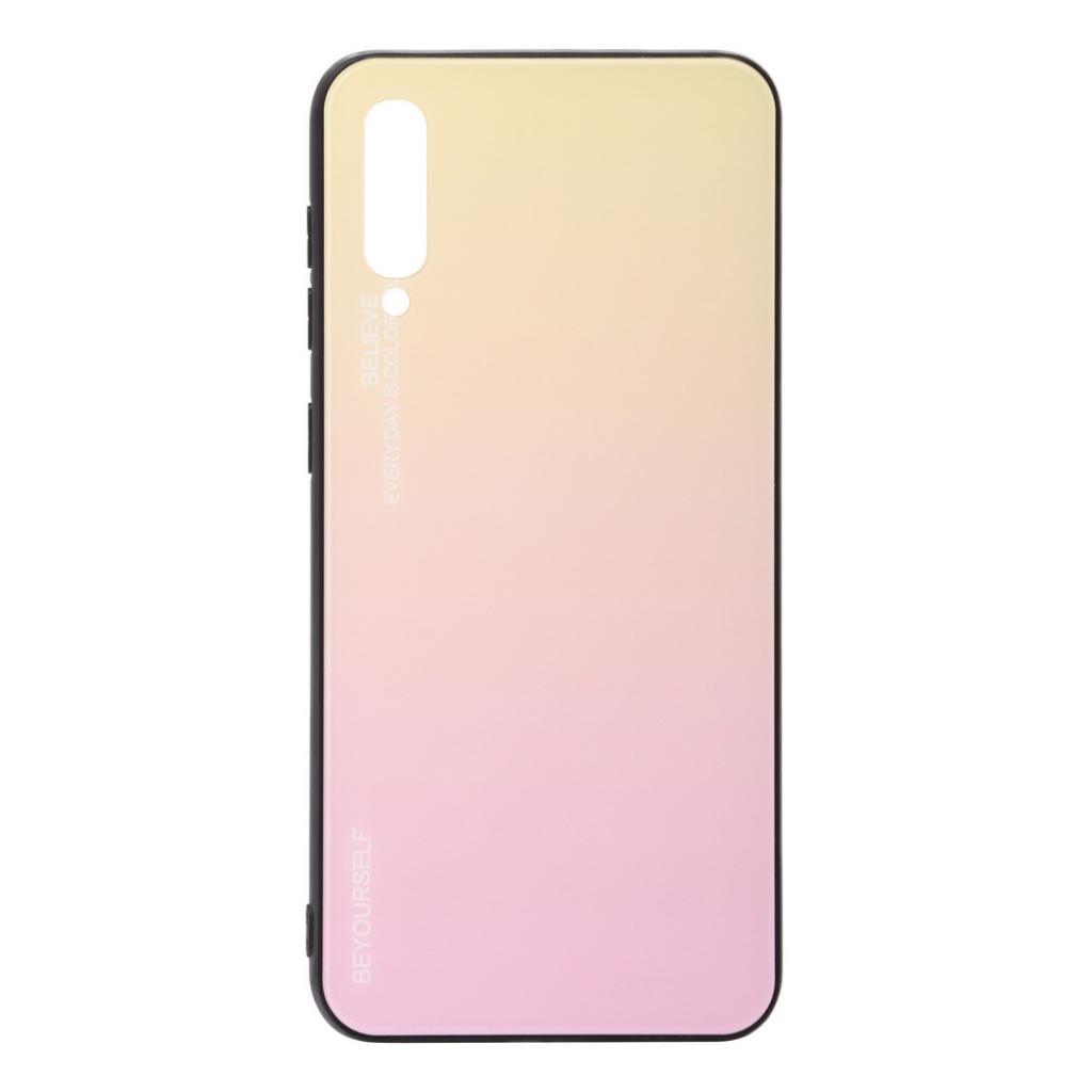 Чохол до мобільного телефона BeCover Gradient Glass Xiaomi Mi A3/CC9e Yellow-Pink (703995) (703995)