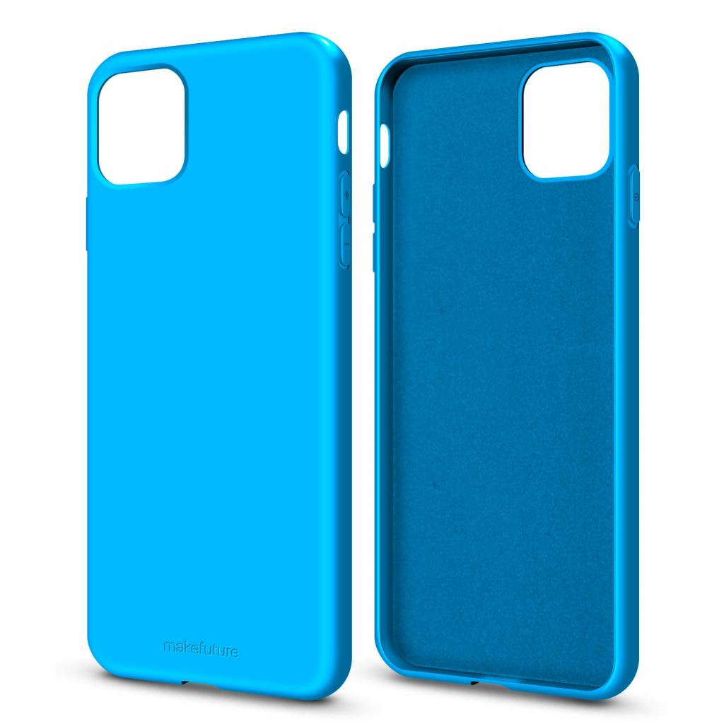 Чохол до мобільного телефона MakeFuture Flex Case (Soft-touch TPU) Apple iPhone 11 Pro Max Light Blu (MCF-AI11PMLB)