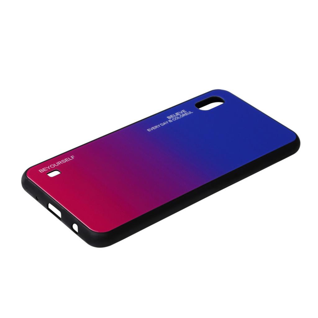 Чохол до мобільного телефона BeCover Gradient Glass Galaxy M20 SM-M205 Blue-Red (703564)