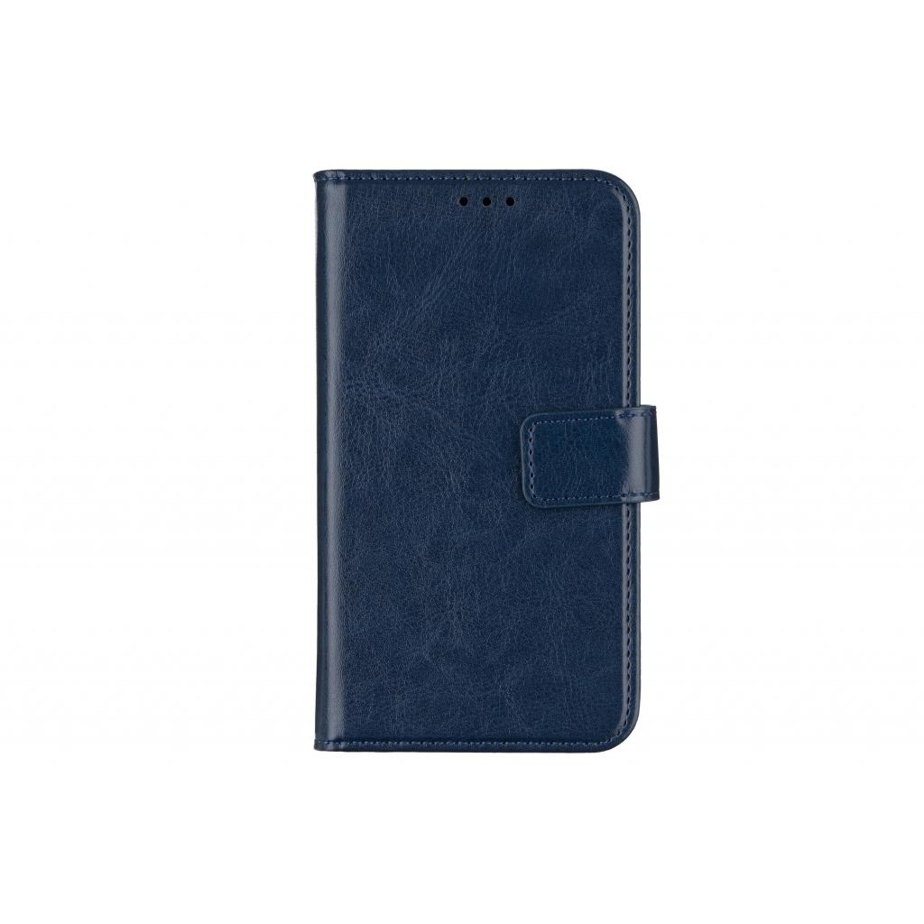 Чохол до мобільного телефона 2E Basic 4.5-5`` (< 140*70*10 мм), ECO LEATHER, Navy (2E-UNI-4.5-5-HDEL-NV)