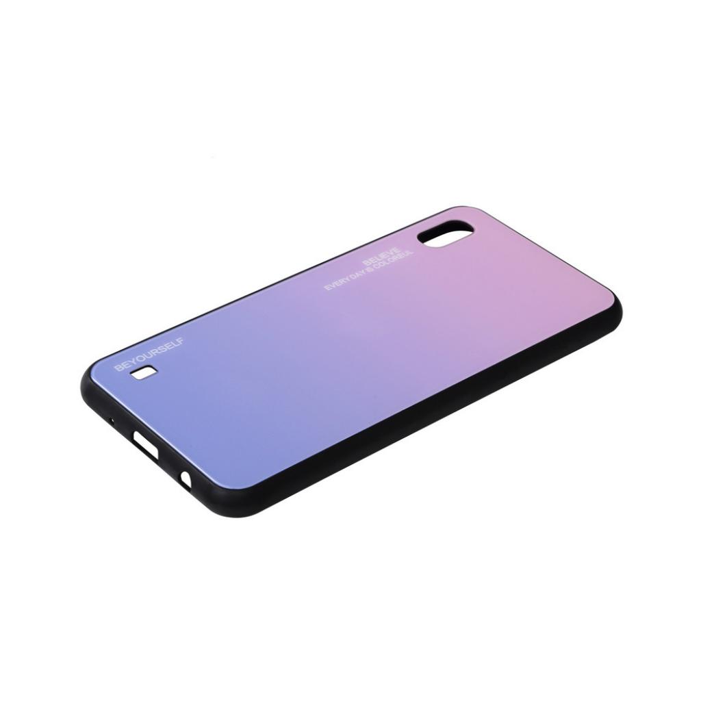 Чохол до мобільного телефона BeCover Gradient Glass для Samsung Galaxy A20s 2019 SM-A207 Pink-Pur (704431)