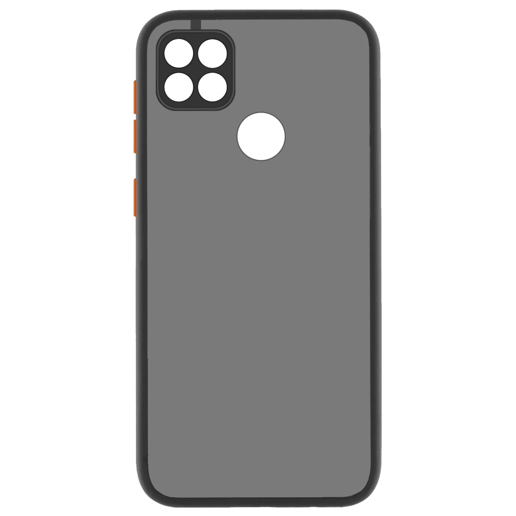 Чохол до мобільного телефона MakeFuture Xiaomi Redmi 10A Frame (Matte PC+TPU) Black (MCMF-XR10ABK)