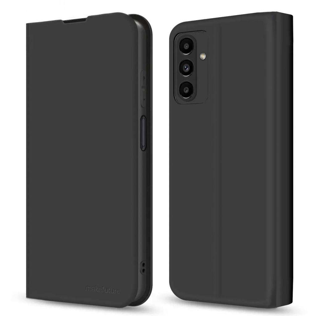 Чохол до мобільного телефона MakeFuture Xiaomi 12/12X Flip (Soft-Touch PU) Black (MCP-X12/12XBK)