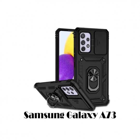 Чохол до мобільного телефона BeCover Military Samsung Galaxy A73 SM-A736 Black (707381)