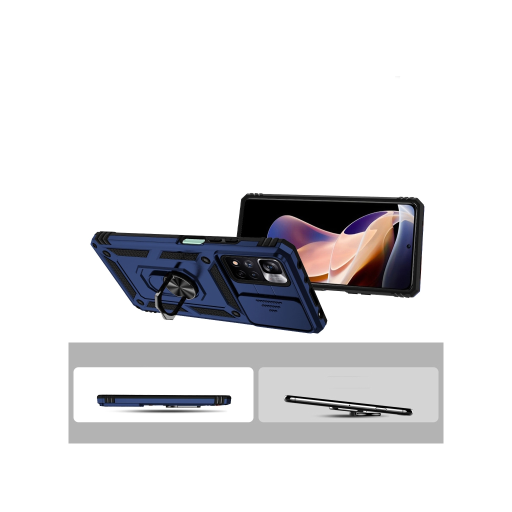 Чохол до мобільного телефона BeCover Military Xiaomi Redmi Note 11 Pro / 11 Pro Plus Blue (707422)