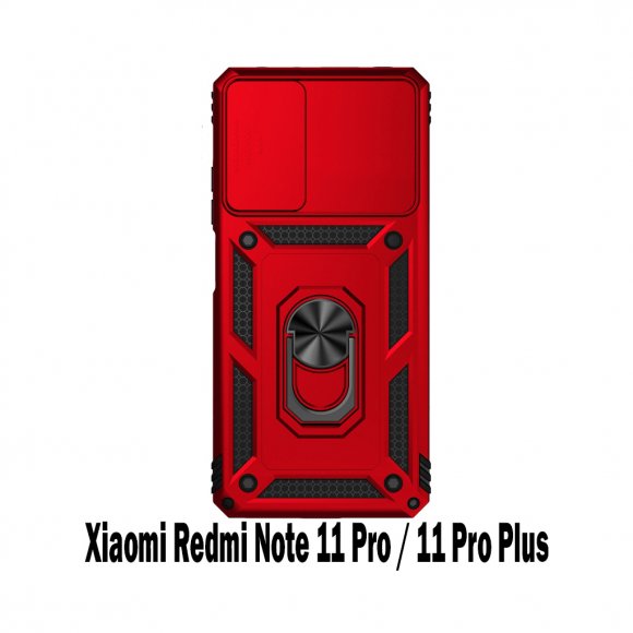 Чохол до мобільного телефона BeCover Military Xiaomi Redmi Note 11 Pro / 11 Pro Plus Red (707423)