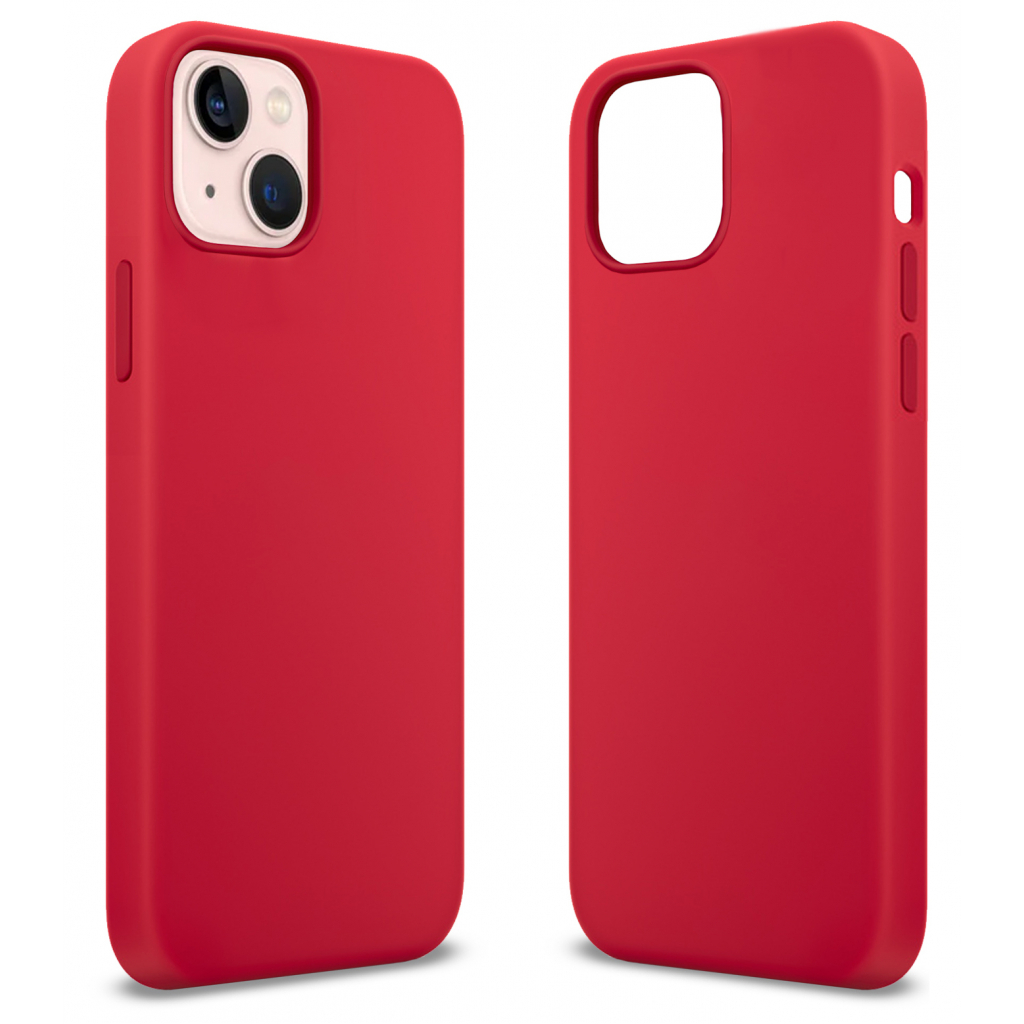 Чохол до мобільного телефона MakeFuture Apple iPhone 13 mini Premium Silicone Red (MCLP-AI13MRD)