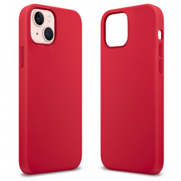 Чохол до мобільного телефона MakeFuture Apple iPhone 13 mini Premium Silicone Red (MCLP-AI13MRD)