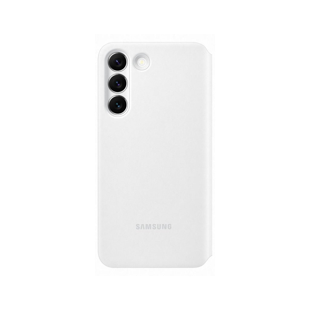 Чохол до мобільного телефона Samsung Smart Clear View Cover Galaxy S22 White (EF-ZS901CWEGRU)