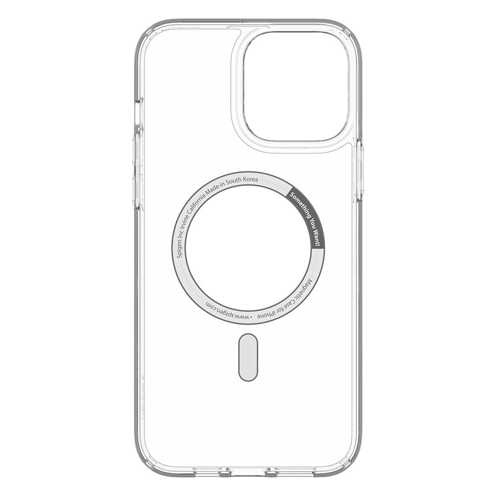 Чохол до мобільного телефона Spigen Spigen Apple Iphone 13 Pro Max Crystal Hybrid Mag Safe, Grap (ACS03244)
