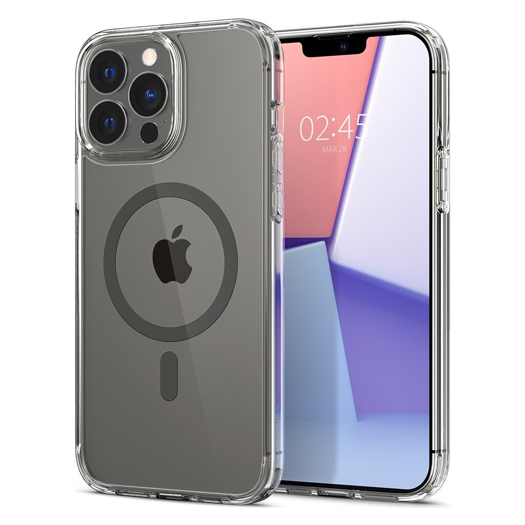 Чохол до мобільного телефона Spigen Spigen Apple Iphone 13 Pro Max Crystal Hybrid Mag Safe, Grap (ACS03244)