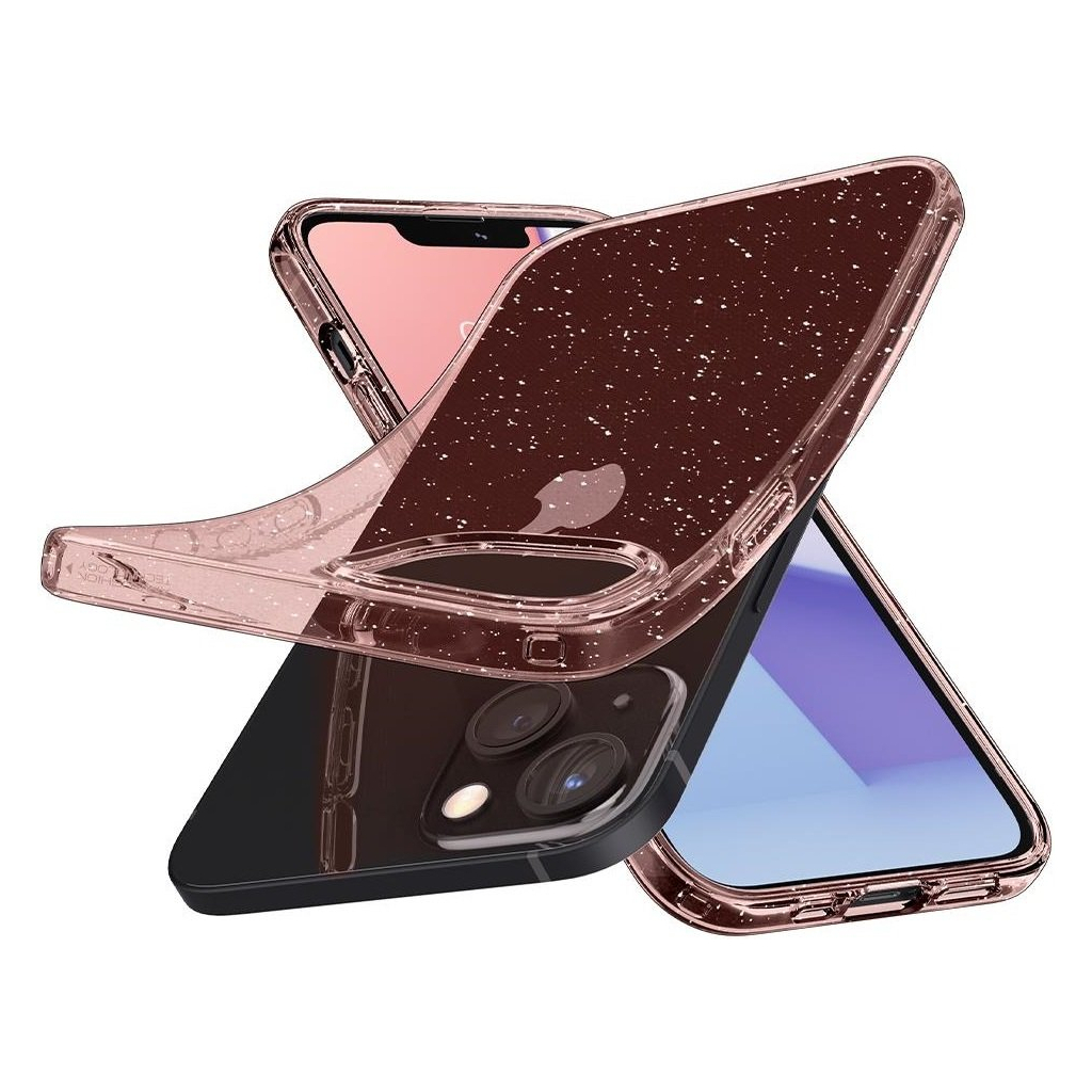 Чохол до мобільного телефона Spigen Spigen Apple Iphone 13 Liquid Crystal Glitter, Rose Quartz (ACS03517)