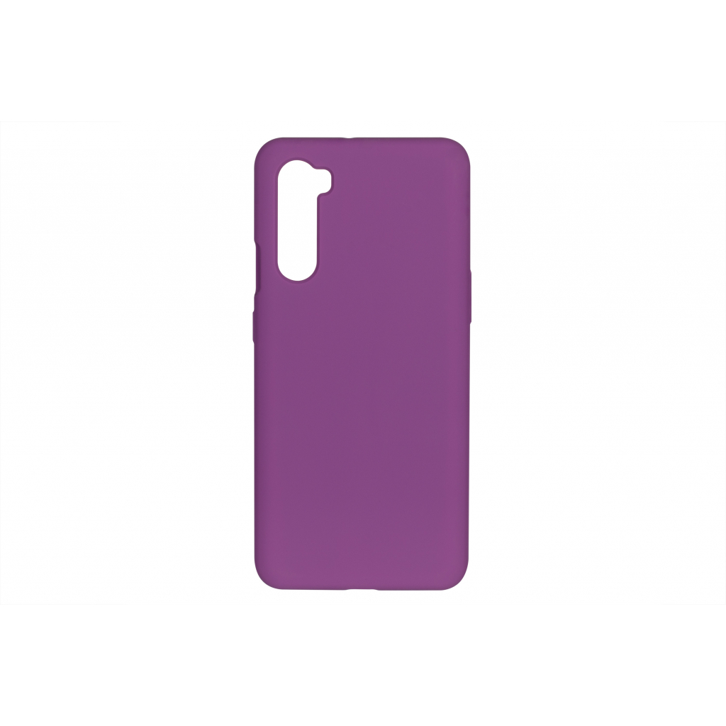 Чохол до мобільного телефона 2E Basic OnePlus Nord (AC2003), Solid Silicon, Purple (2E-OP-NORD-OCLS-PR)