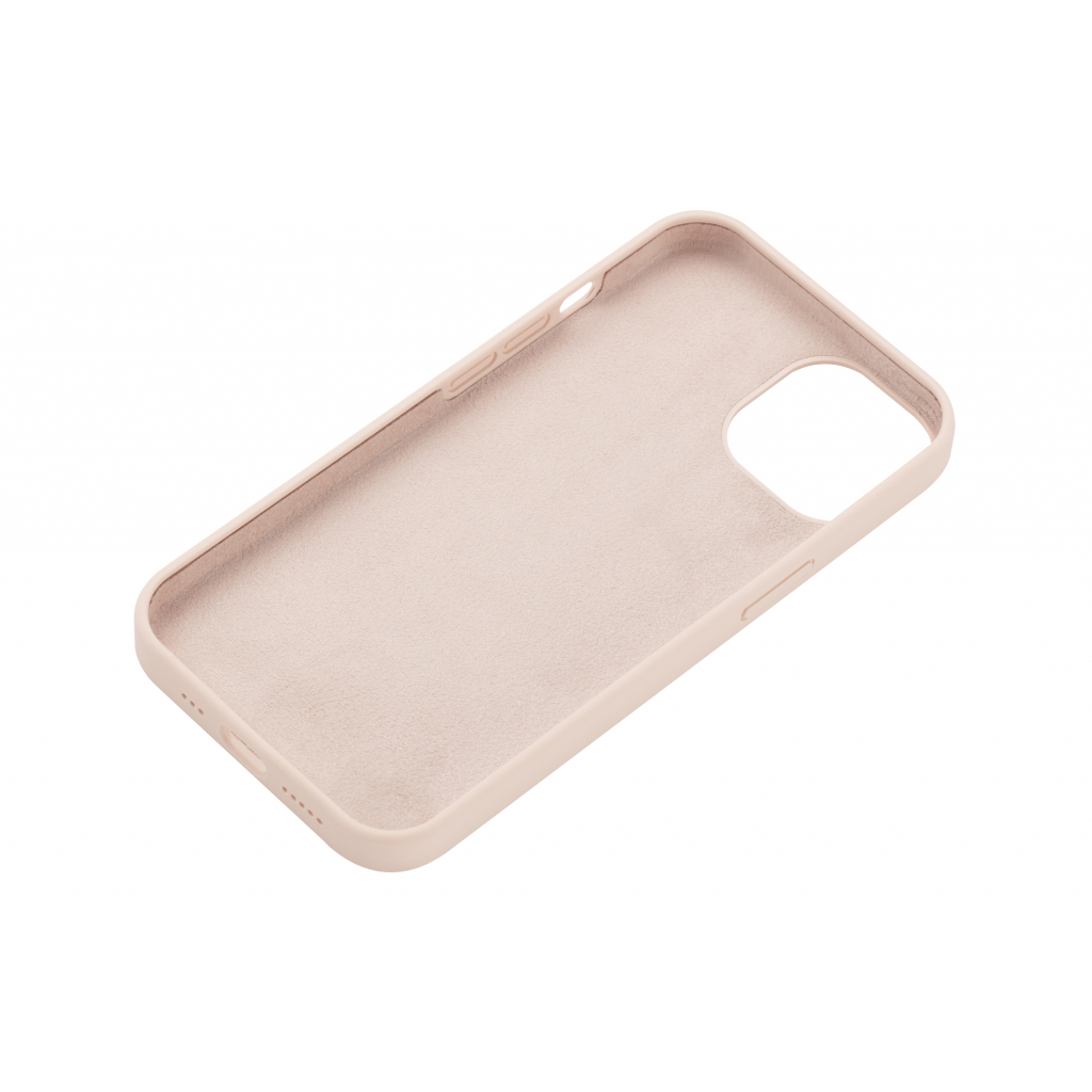 Чохол до мобільного телефона 2E Basic Apple iPhone 13, Liquid Silicone, Sand Pink (2E-IPH-13-OCLS-RP)