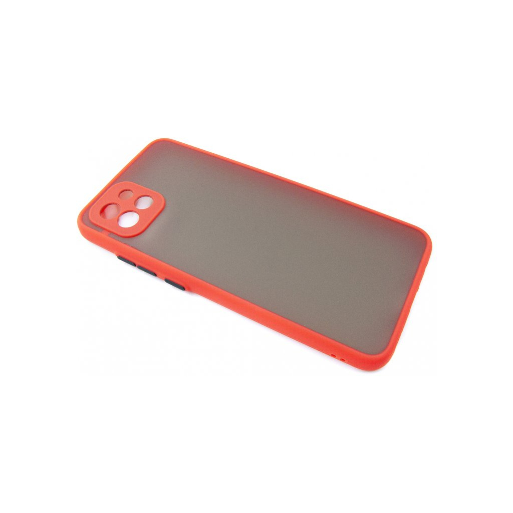 Чохол до мобільного телефона Dengos Matte Samsung Galaxy A03 (red) (DG-TPU-MATT-95)
