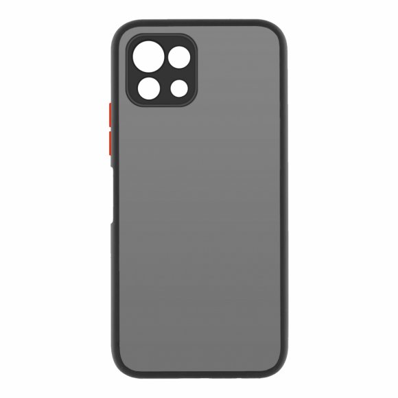 Чохол до мобільного телефона MakeFuture Xiaomi Mi 11 Lite 5G NE Frame (Matte PC+TPU) Black (MCMF-XM11L5GNEBK)