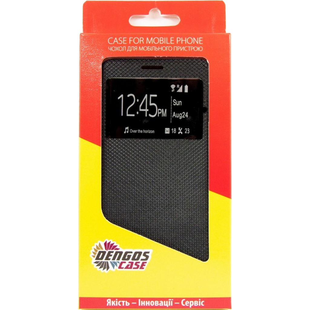 Чохол до мобільного телефона Dengos Samsung Galaxy A22 (black) (DG-SL-BK-303)