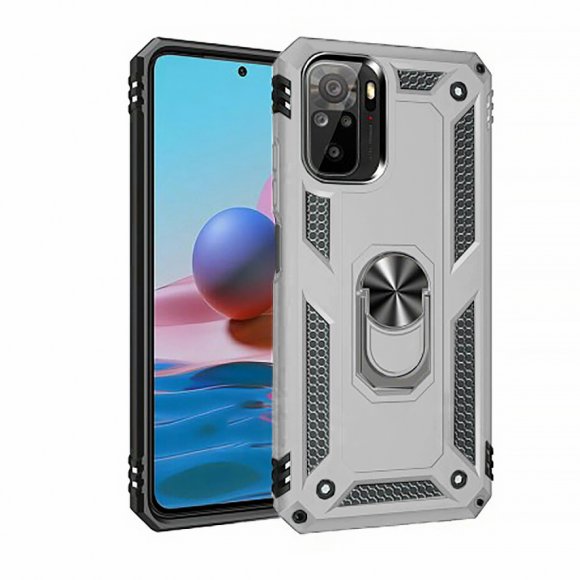 Чохол до мобільного телефона BeCover Military Xiaomi Redmi Note 10 / Note 10s Silver (706131)