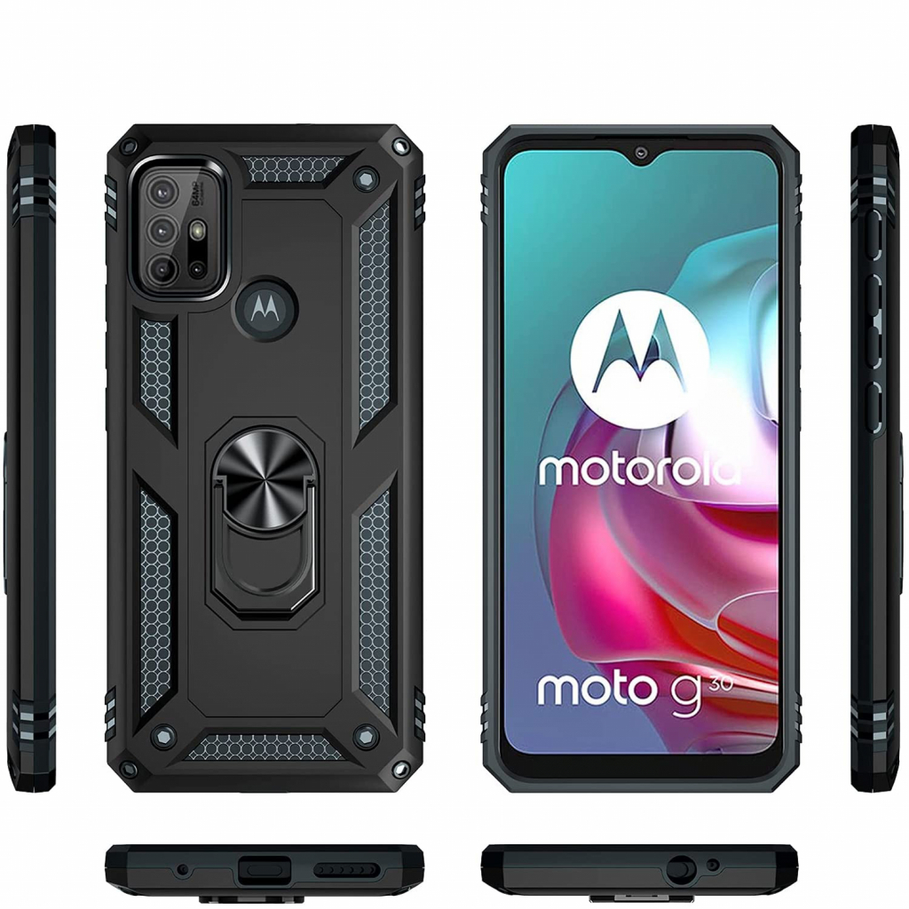 Чохол до мобільного телефона BeCover Military Motorola Moto G10 / G20/ G30 / G10 Power Black (706634)