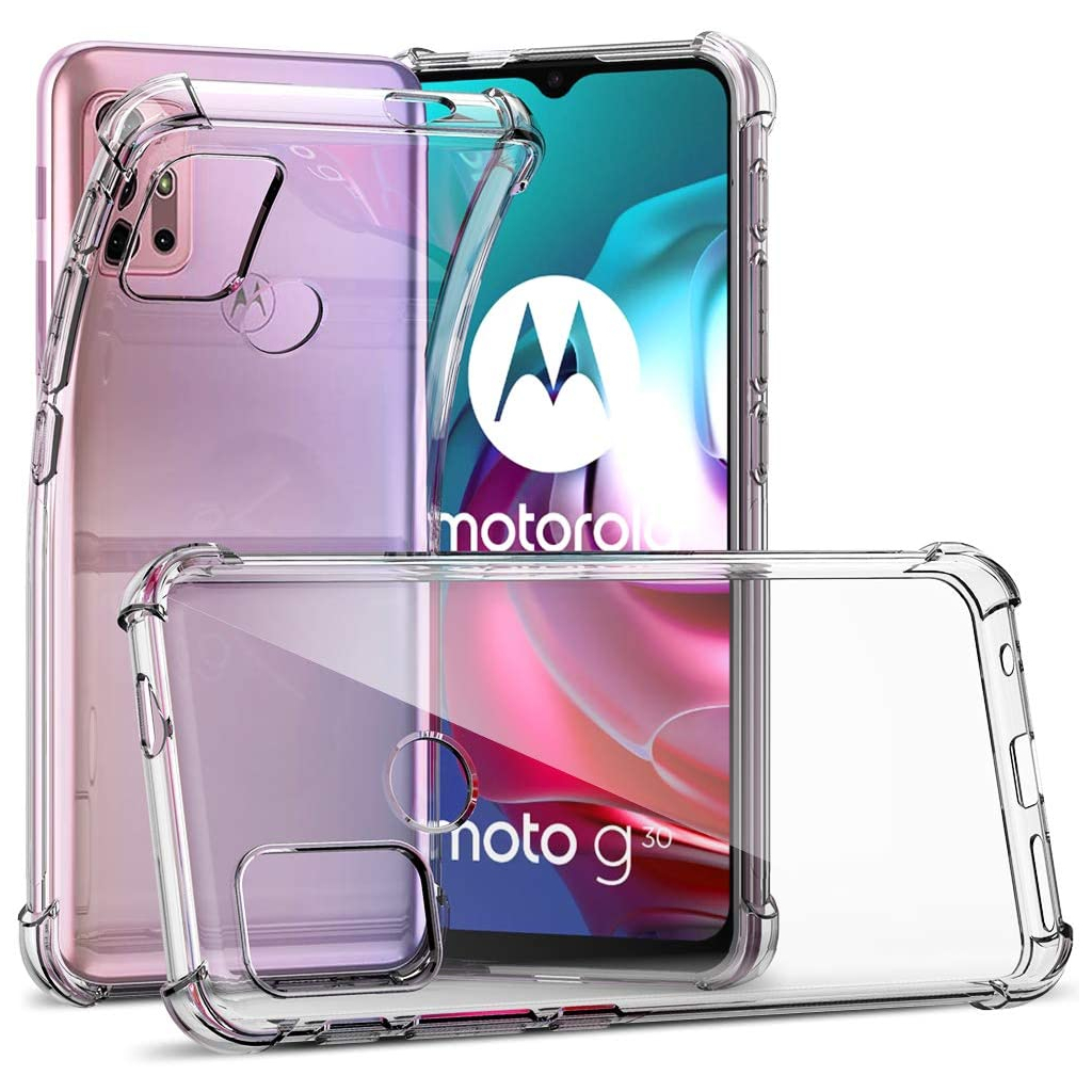 Чохол до мобільного телефона BeCover Anti-Shock Motorola Moto G10 / G30 Clear (706675)