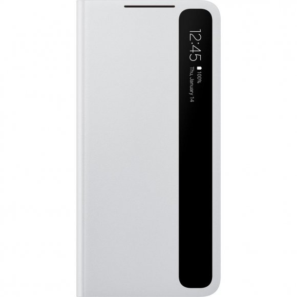 Чохол до мобільного телефона Samsung Smart Clear View Cover Samsung Galaxy S21+ Light Gray (EF-ZG996CJEGRU)