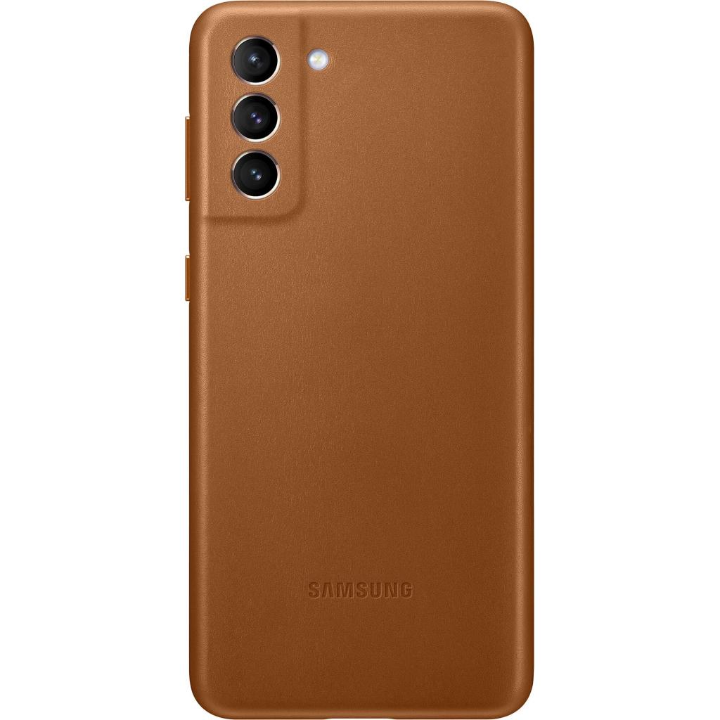 Чохол до мобільного телефона Samsung Leather Cover Samsung Galaxy S21+ Brown (EF-VG996LAEGRU)