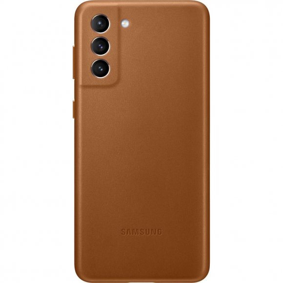 Чохол до мобільного телефона Samsung Leather Cover Samsung Galaxy S21+ Brown (EF-VG996LAEGRU)