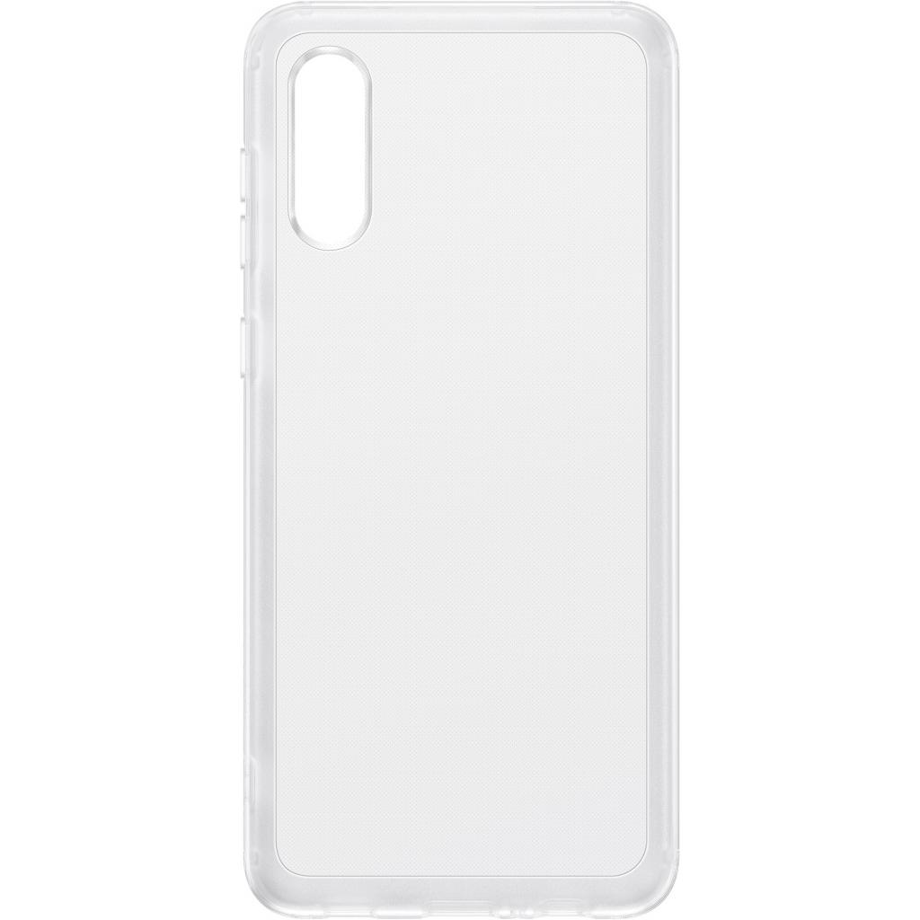 Чохол до мобільного телефона Samsung Soft Clear Cover Galaxy A02 (A022) Transparent (EF-QA022TTEGRU)