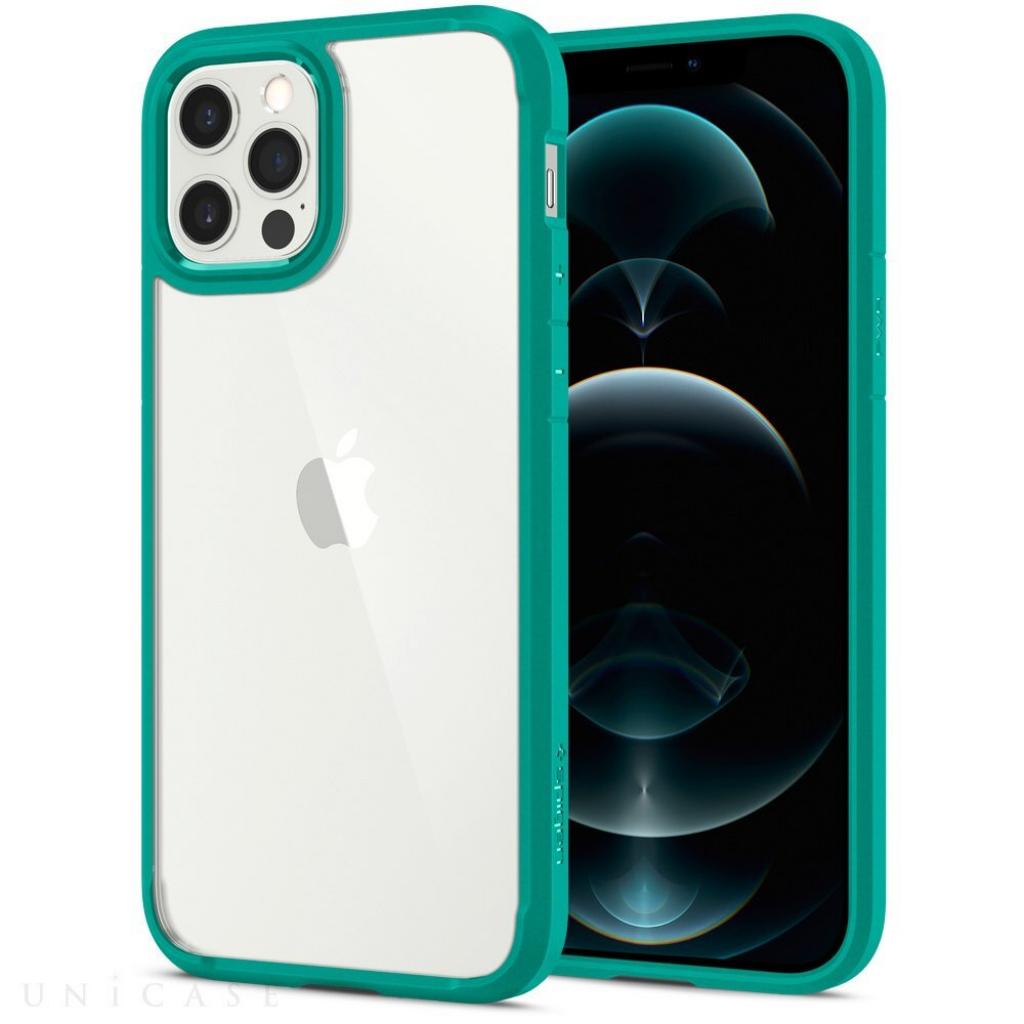 Чохол до мобільного телефона Spigen iPhone 12 / 12 Pro Crystal Hybrid, Mint (ACS01522)