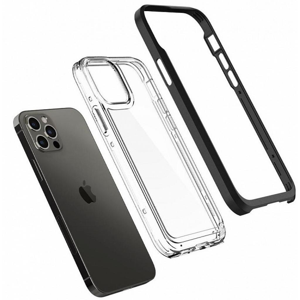 Чохол до мобільного телефона Spigen iPhone 12 / 12 Pro Neo Hybrid, Crystal Black (ACS01706)