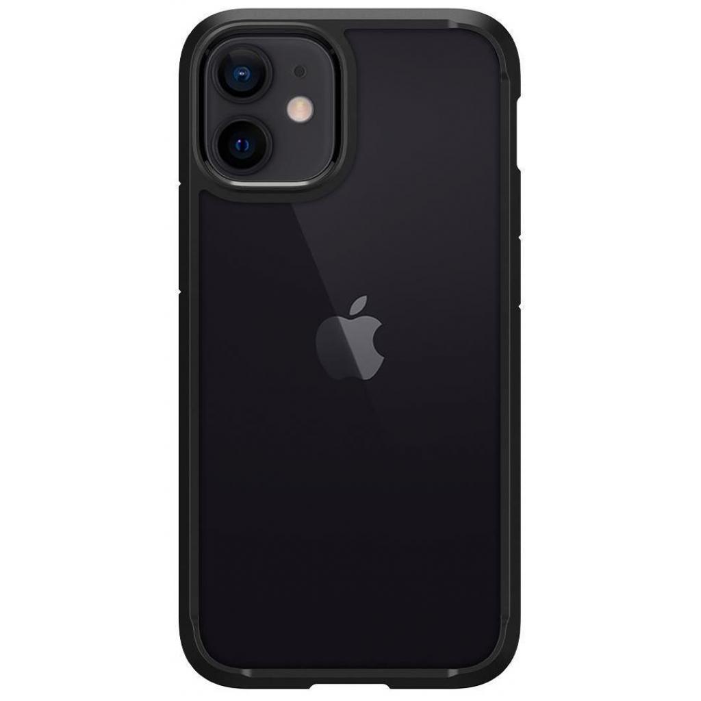 Чохол до мобільного телефона Spigen iPhone 12 mini Crystal Hybrid, Matte Black (ACS01543)