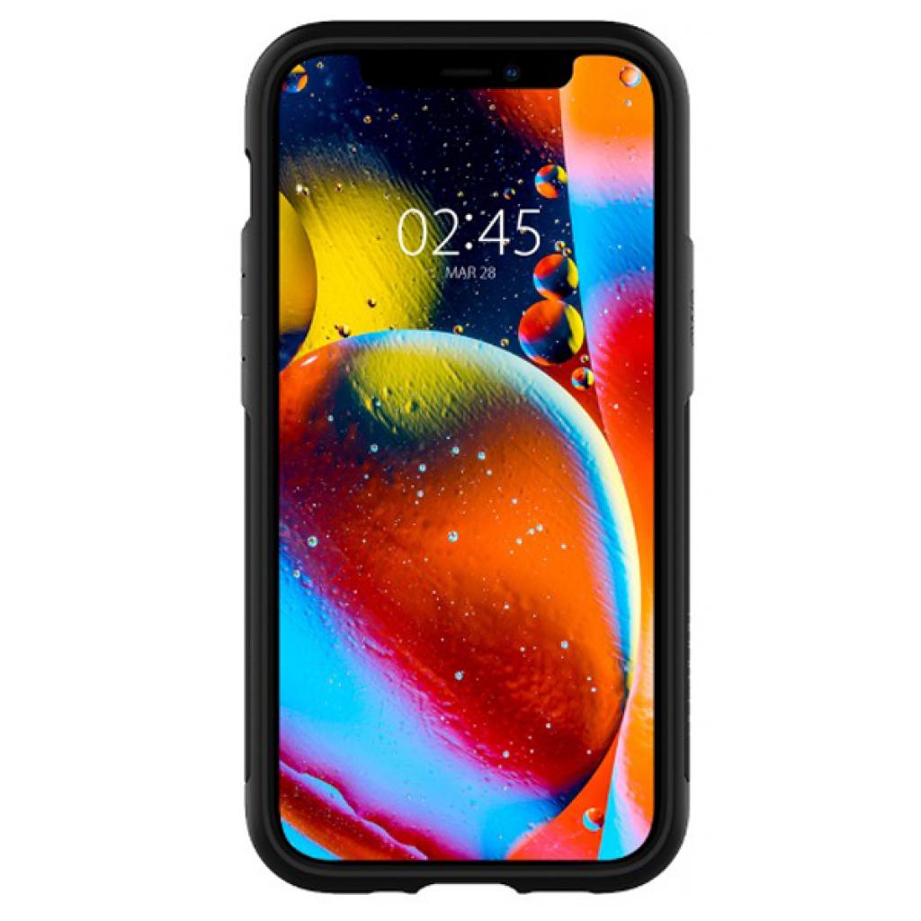 Чохол до мобільного телефона Spigen iPhone 12 / 12 Pro Slim Armor, Black (ACS01523)