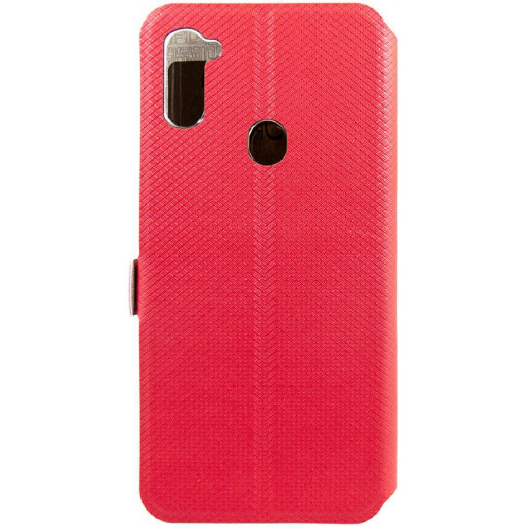 Чохол до мобільного телефона Dengos Flipp-Book Call ID Samsung Galaxy A11, red (DG-SL-BK-257) (DG-SL-BK-257)