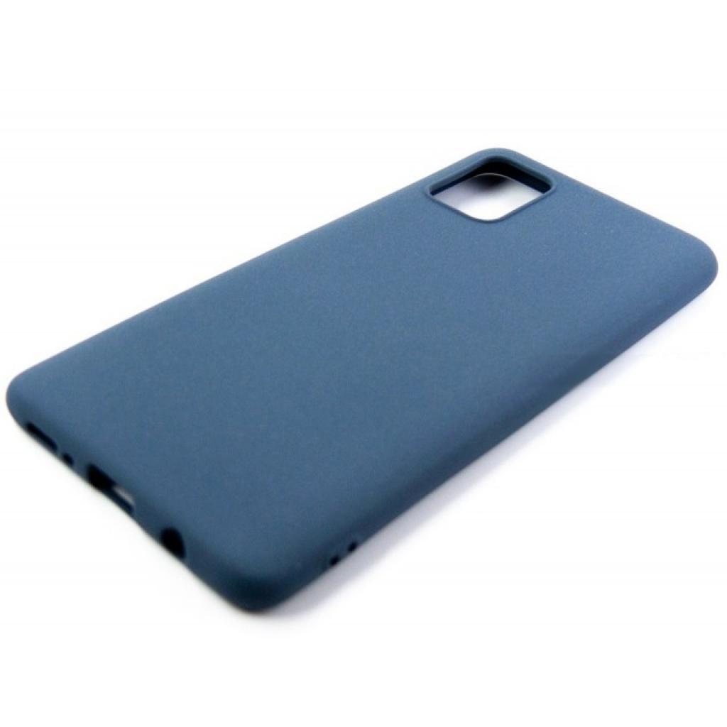 Чохол до мобільного телефона Dengos Carbon Samsung Galaxy A51, blue (DG-TPU-CRBN-50) (DG-TPU-CRBN-50)