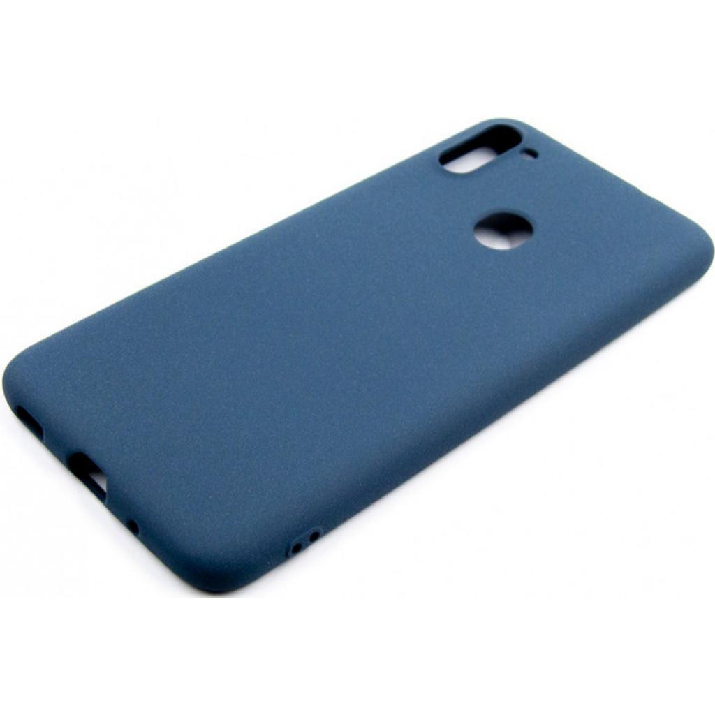 Чохол до мобільного телефона Dengos Carbon Samsung Galaxy M11, blue (DG-TPU-CRBN-70) (DG-TPU-CRBN-70)