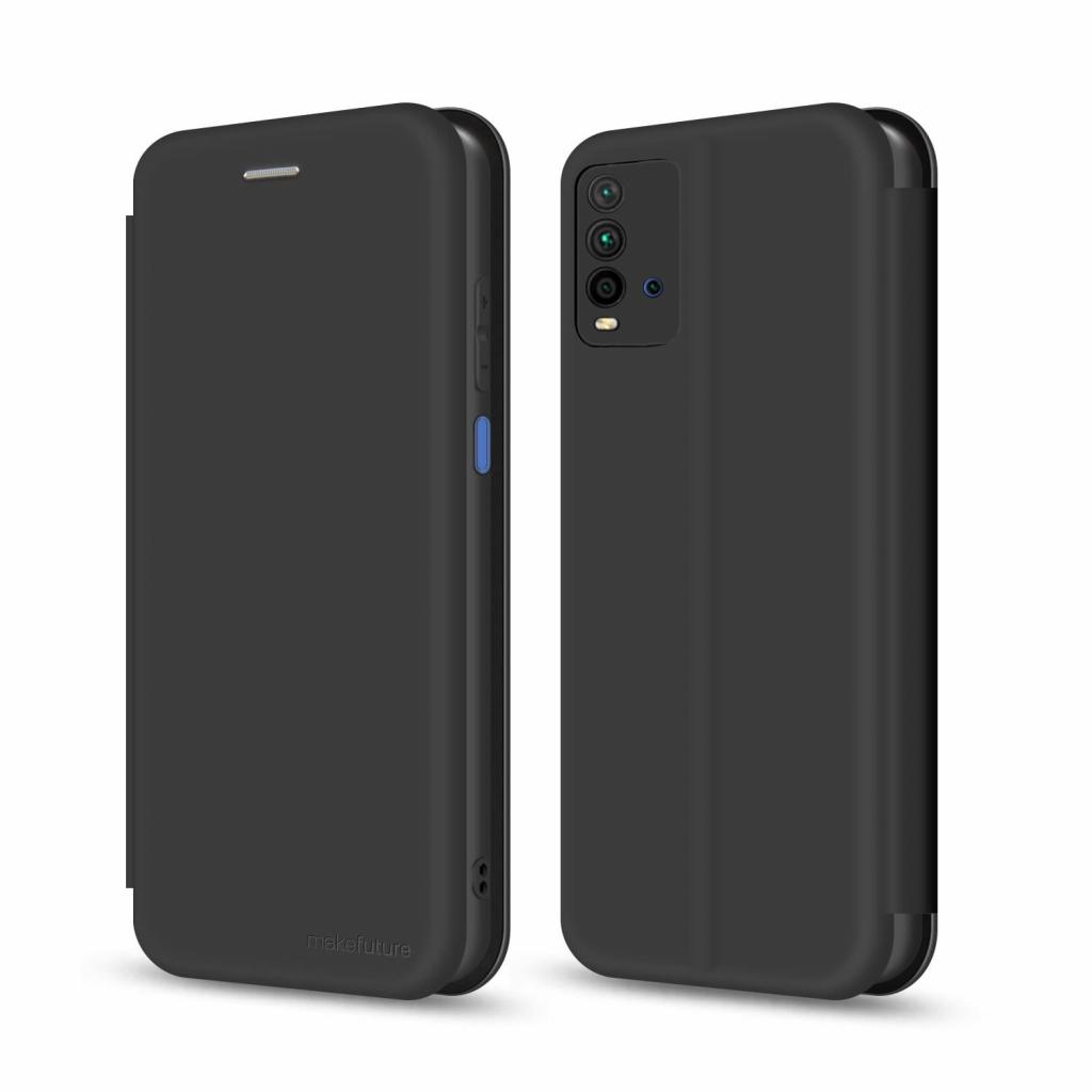 Чохол до мобільного телефона MakeFuture Xiaomi Redmi 9T Flip (Soft-Touch PU) Black (MCP-XR9TBK)