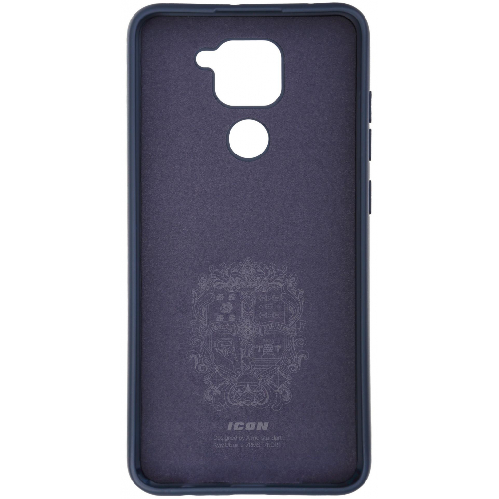 Чохол до мобільного телефона Armorstandart ICON Case Xiaomi Redmi Note 9 Dark Blue (ARM56719)