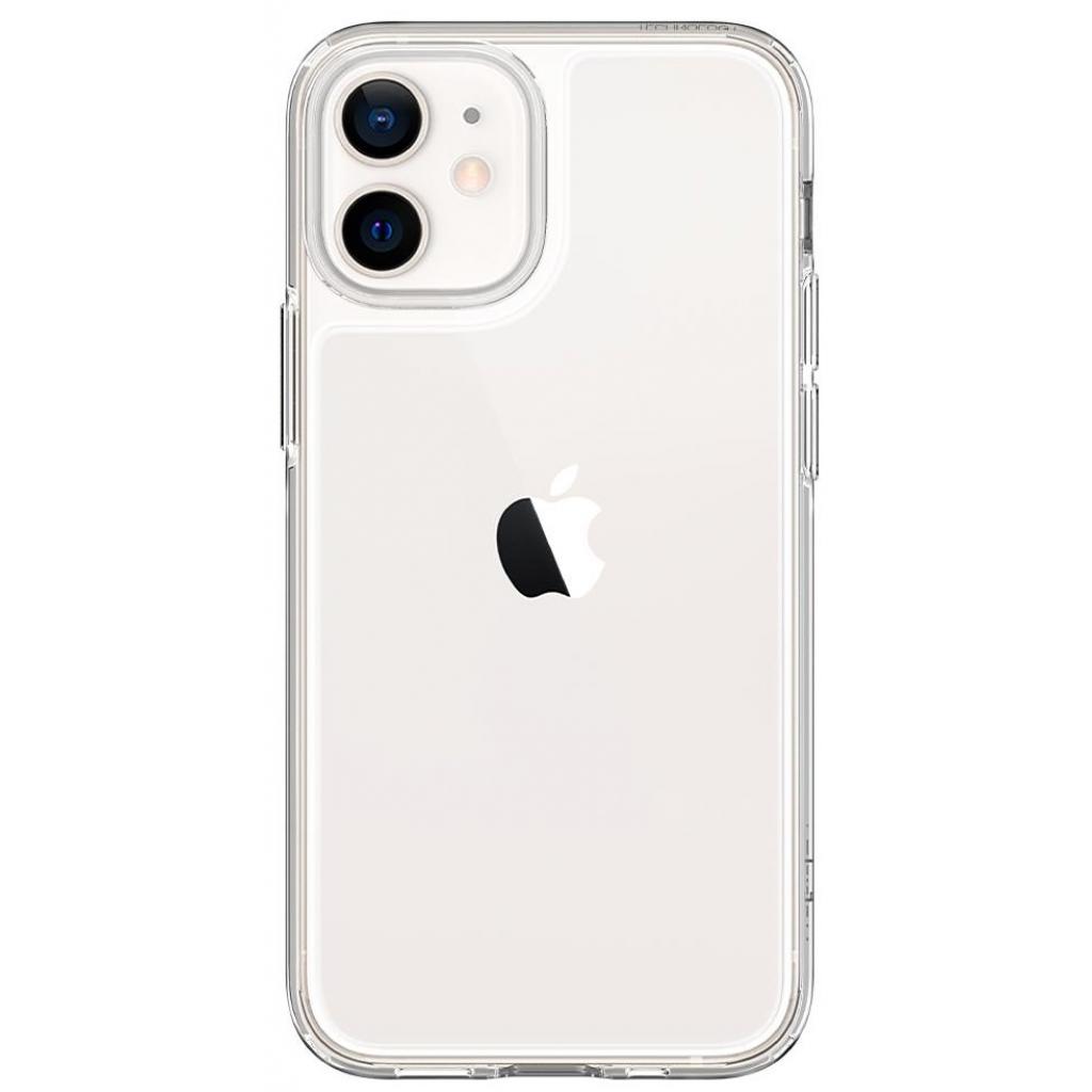 Чохол до мобільного телефона Spigen iPhone 12 Mini Quartz Hybrid, Chrystal Clear (ACS01748)