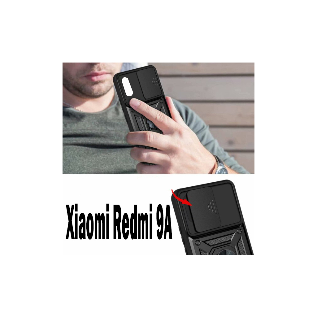 Чохол до мобільного телефона BeCover Military Xiaomi Redmi 9A Black (705574)