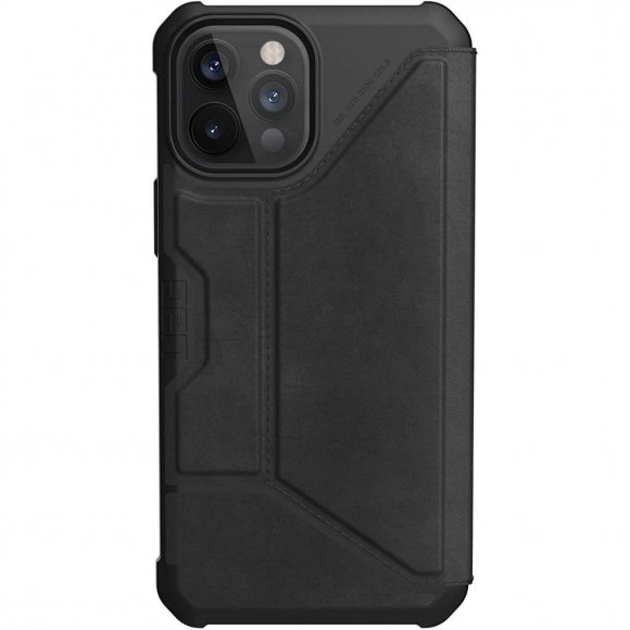 Чохол до мобільного телефона Uag iPhone 12 Pro Max Metropolis, Leather Black (112366118340)