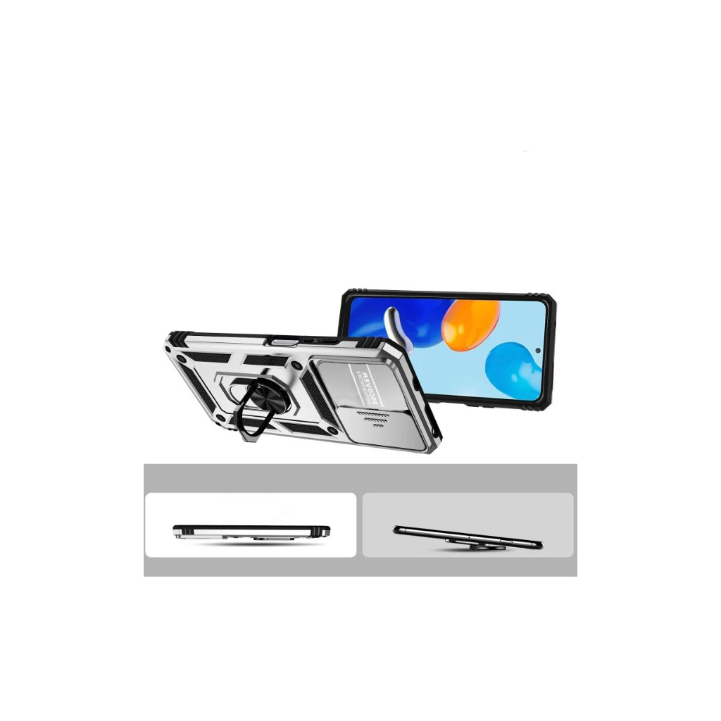 Чохол до мобільного телефона BeCover Military Xiaomi Redmi 9A Silver (705577)