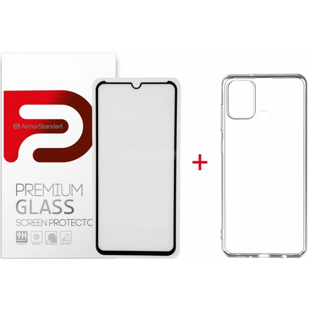 Чохол до мобільного телефона Armorstandart Samsung A21s Air Series Panel + Full Glue Glass (ARM58050)