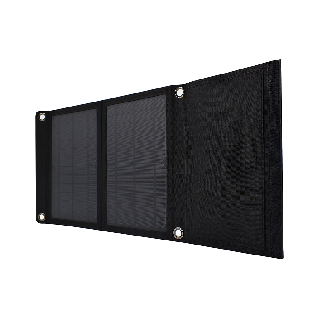 Портативна сонячна панель PowerPlant 14W з контролером 2xUSB-A (PB930555)