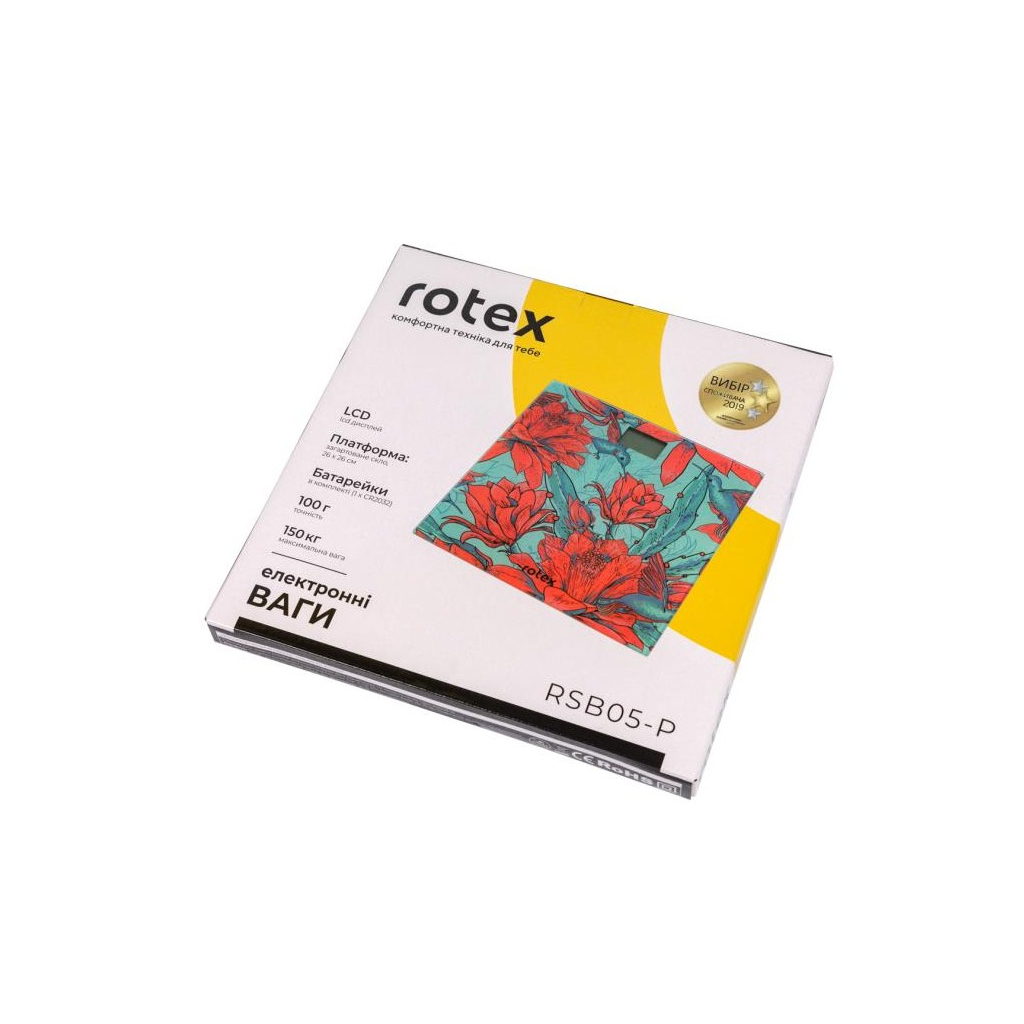 Ваги підлогові Rotex RSB05-P