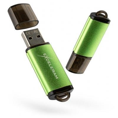 USB флеш накопичувач eXceleram 64GB A3 Series Green USB 2.0 (EXA3U2GR64)