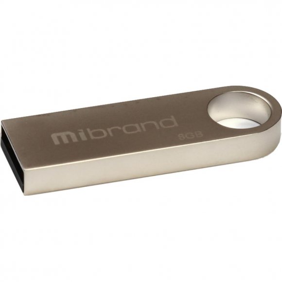 USB флеш накопичувач Mibrand 8GB Puma Silver USB 2.0 (MI2.0/PU8U1S)