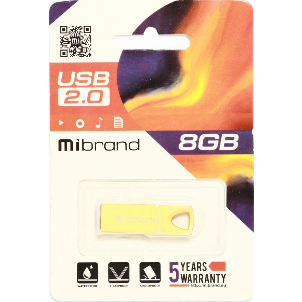 USB флеш накопичувач Mibrand 8GB Puma Silver USB 2.0 (MI2.0/PU8U1S)