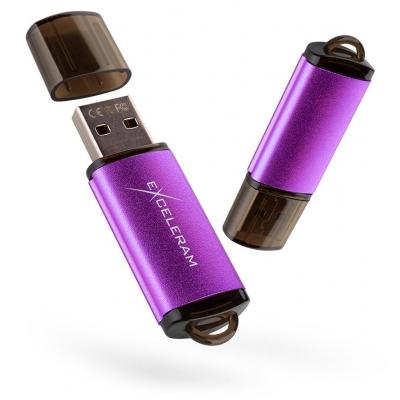 USB флеш накопичувач eXceleram 32GB A3 Series Purple USB 2.0 (EXA3U2PU32)