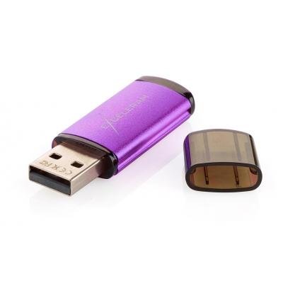 USB флеш накопичувач eXceleram 32GB A3 Series Purple USB 2.0 (EXA3U2PU32)