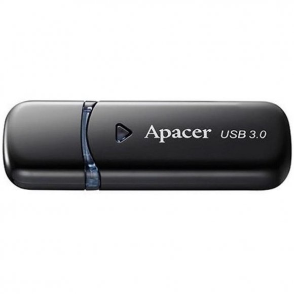 USB флеш накопичувач Apacer 32GB AH355 Black USB 3.0 (AP32GAH355B-1)